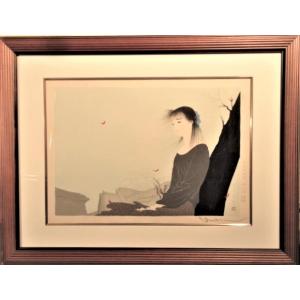 藤城清治 レフグラフ 「星空のともしび」 四季のメルヘン冬