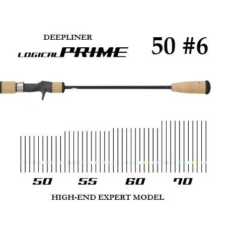 ロジカルプライム 50 ＃6 ディープライナー スロージギング ロッド ジギング