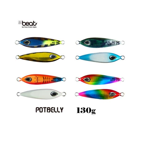 ポットベリー 130ｇ ビート メタルジグ ジグ スロージギング ジギング