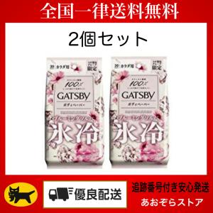 2個セット ギャツビー ブルーミングソルベ ボディペーパー 30枚入 汗 限定
