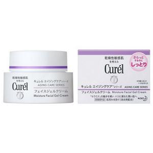 【医薬部外品】《花王》 キュレル エイジングケアシリーズ フェイスジェルクリーム しっとり 40g 返品キャンセル不可 ★定形外郵便★｜青空BLUE