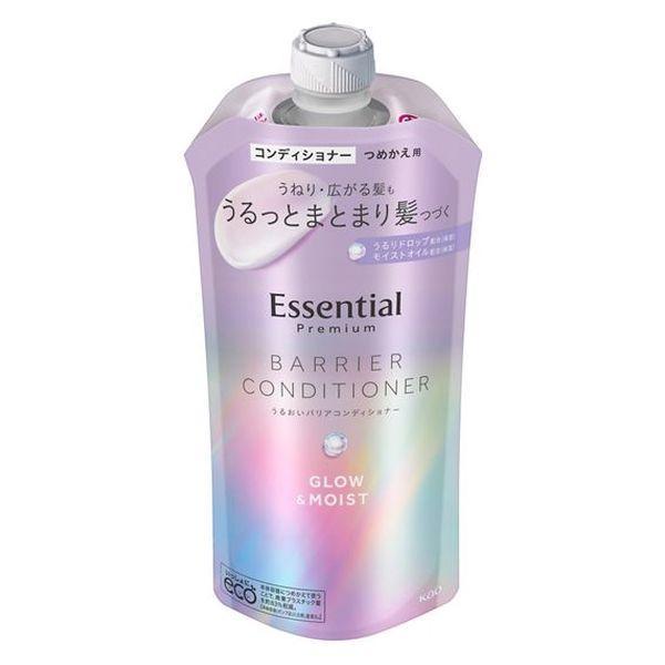花王(株) エッセンシャル プレミアム うるおいバリアコンディショナー グロウ＆モイスト つめかえ用...