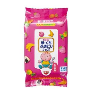 ピジョン(株) 手・くちふきとりナップ おでかけ用 22枚入
