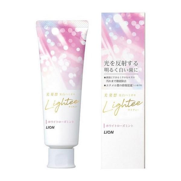 ライオン(株) Lightee （ライティー） ハミガキ ホワイトローズミント 100g 【医薬部外...