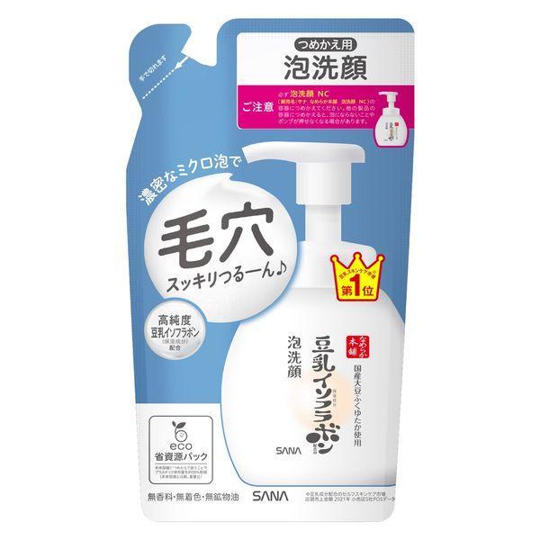 《常盤薬品》 サナ なめらか本舗　泡洗顔 つめかえ用 180mL