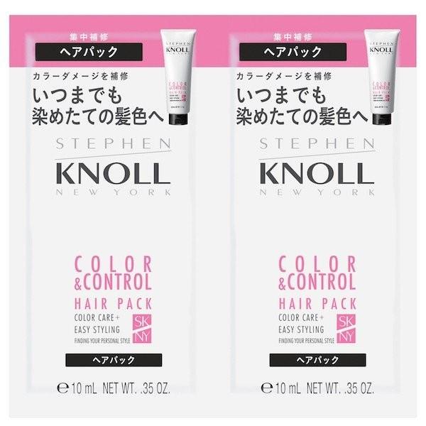 《コーセー》 スティーブンノル ニューヨーク カラーコントロール ヘアパック トライアル 10g+1...