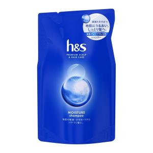 【医薬部外品】《P&G》 h&s エイチアンドエス モイスチャー シャンプー つめかえ 315mL｜aozorablue