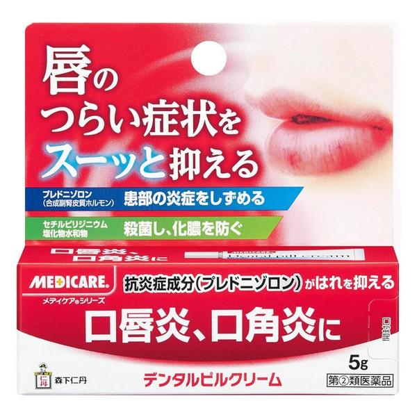 【指定第2類医薬品】《森下仁丹》 デンタルピルクリーム 5g