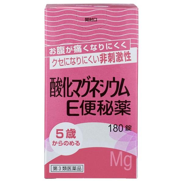 【第3類医薬品】《健栄製薬》 酸化マグネシウムE便秘薬 180錠