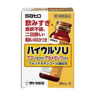 【第3類医薬品】《佐藤製薬》 ハイウルソU 30mL×2本 (胃腸薬) ★定形外郵便★追跡・保証なし★代引き不可★｜aozorablue