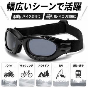 A702 バイク用 サングラス 防塵 防風 U...の詳細画像3