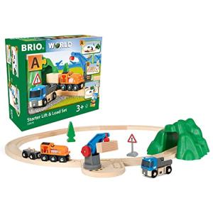 BRIO WORLD クレーンスターターセット 並行輸入｜aozoraichiba1968