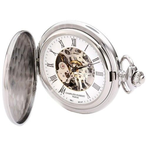 Charles-Hubert Paris 3917 Stainless Steel White Di...