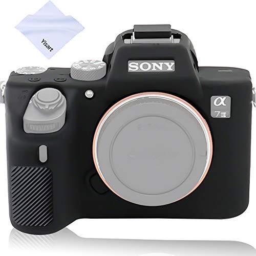 Yisau Sony A7 iiiケース プロフェッショナルシリコンラバーケースカバー カバー So...