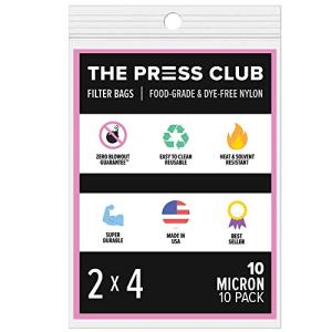 The Press Club ティーフィルター 10ミクロン 2インチ x 4インチ 10個パック 並行輸入｜aozoraichiba1968