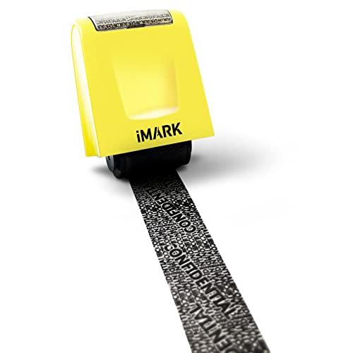iMark 個人情報盗難防止ローラースタンプ プライバシー機密と住所ブロッカー セルフインク ID盗...