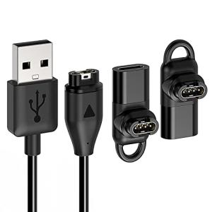 Charger Cable for Garmin Watch with Extra Type C Adapter  3.3ft USB  並行輸入｜aozoraichiba1968