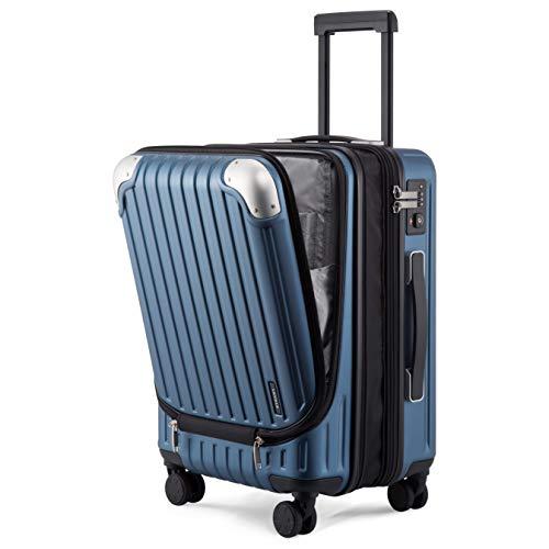 LEVEL8 Grace Luggage  ブルー  20 Inch - EXT  カジュアルとビジ...