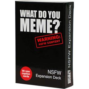 What Do You Meme (ワット ドゥー ユー ミーム) NSFW拡張パック What Do You Memeコアゲームに追加 並行輸入｜aozoraichiba1968