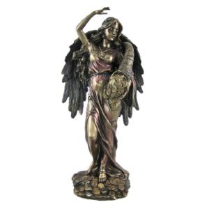Bronze Fortuna Roman Goddess Of Fortune Statue Tykhe 並行輸入｜aozoraichiba1968