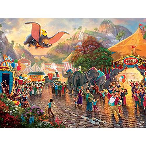 Ceaco Thomas Kinkade Collection Disney&apos;s Dumbo Jig...