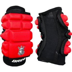 Medium Red  Brine LoPro Superlight Defence Lacrosse Arm Pad