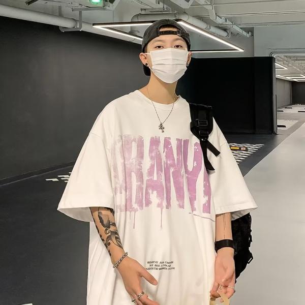 ｔシャツ メンズ 半袖Tシャツ ティシャツ 綿100％ オーバーサイズ 夏 大きいサイズ プリント ...