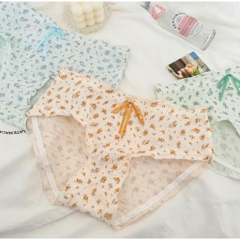 4枚セット ショーツレディース 綿 おしゃれ かわいい ショーツ 花柄 デザイン スタンダード 10...