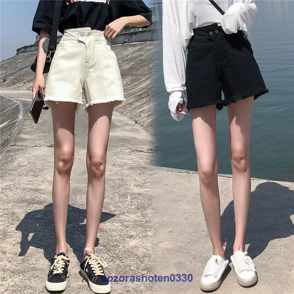 ショートパンツ レディース デニム 短パン ハーフパンツ ショーツ ファッション おしゃれ ボトムス...