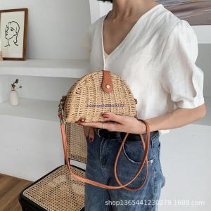 LAUREN RALPH ショルダーバッグ バッグ ペブルド スモール