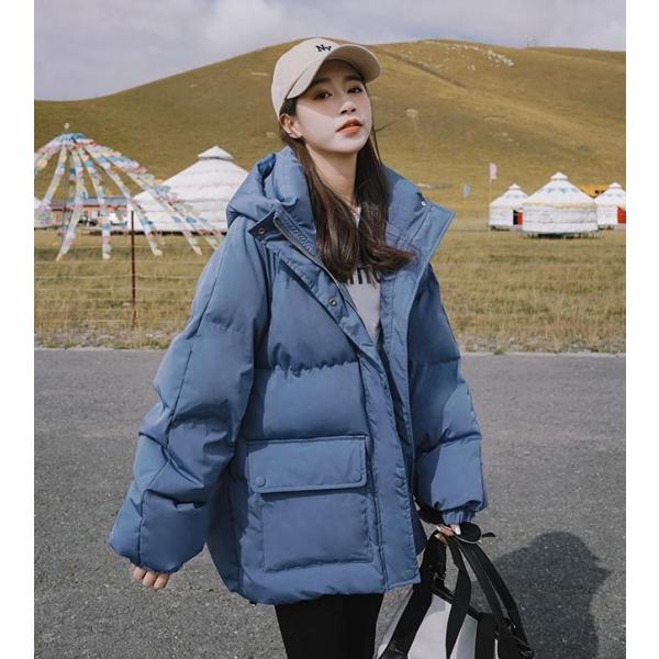 ダウンジャケット レディース 冬 ブラック ベージュ パープル アウター おしゃれ カジュアル 冬服...