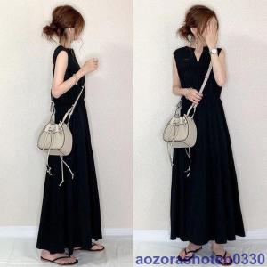 ノースリーブワンピース 黒 夏 ワンピース チュニック の商品一覧 ファッション 通販 Yahoo ショッピング