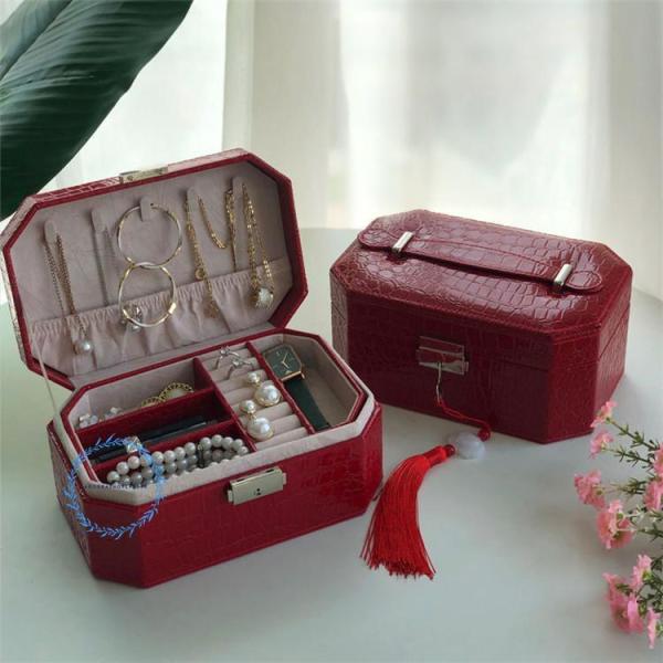 ジュエリーボックス アクセサリーケース アクセサリー収納 コンパクト ピアス ネックレス 指輪 保管...