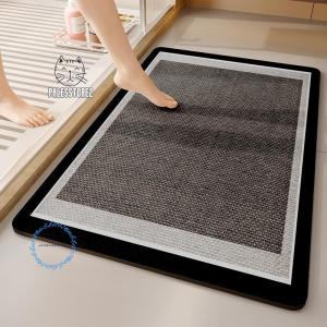 パスマット 珪藻土 ソフト 柔らかい 大判 速...の詳細画像3