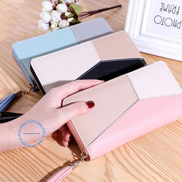 新入荷 レザー長財布 レディース 小銭入れ　カード入れ　サイフ　 コンパクト　安い レザーサイフ　人...