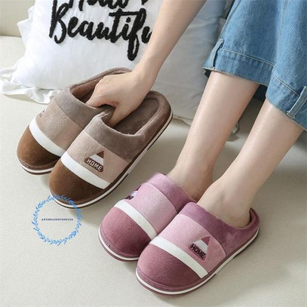 スリッパ レディース メンズ カップル ルームシューズ 裏起毛 裏ボア 暖か もこもこ 防寒対策 保...