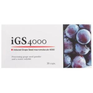 iGS4000　30カプセル 1箱　正規販売店  送料無料 IGS ブドウ種子 フィジカル