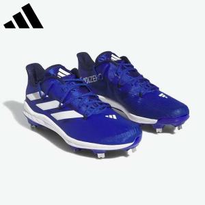 アディダス(adidas) 野球 ADIZERO AFTERBURNER 9 スパイク 金属製 (24ss) レギュラーフィット ロイヤルブルー IG2314｜aozoraya-sp