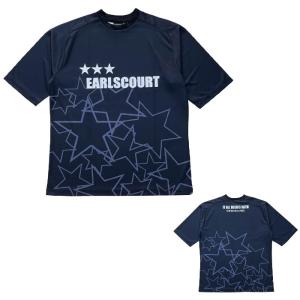 アールズコート（Earls Court）サッカー Tシャツ 昇華スタートップ 半袖Tシャツ ブラック EC-S041-BLK｜aozoraya-sp