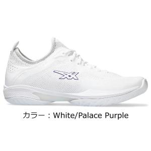 アシックス(asics) GLIDE NOVA FF 3 バスケットボールシューズ(23aw) White/Palace Purple 1063A072-100｜aozoraya-sp