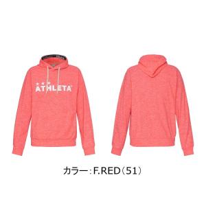 アスレタ (athleta) カラー杢スウェットパーカー パーカー (22SS) F.RED 03360-FREの商品画像