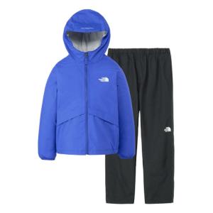 ザ・ノース・フェイス (THE NORTH FACE) アウトドアウエア 防水上下セットアウター パンツ レインテックスユリイカ キッズ (26ss) ブルー 130-160 NPJ12610-QL｜スポーツプラザヒビノ ヤフー店