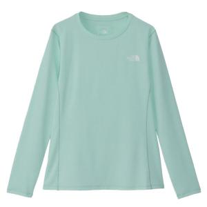 ザノースフェイス (The North Face) アウトドア ウエア ロングスリーブフラッシュドライスリーディークルー レディース (24ss) グリーン 長袖 NTW12203-CQの商品画像