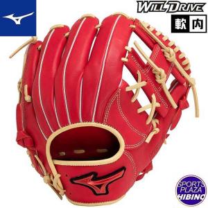 ミズノ (mizuno) 一般軟式野球 WILL DRIVE RED 【内野手向け：サイズ9】 (24ss) 軟式グラブ 軟式グローブ レッド×ブロンド 1AJGR21703-6280の商品画像