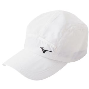 ミズノ (MIZUNO) ランニングアクセサリー 帽子 洗えるランニングソフトキャップ ユニセックス (21aw) ホワイト J2MW151001｜aozoraya-sp