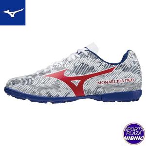 ミズノ (mizuno) フットサル モナルシーダNEO SALA CLUB TF (23aw) 3E相当 シューズ ホワイト×レッド Q1GB212362の商品画像