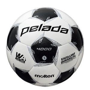 モルテン(molten) サッカーボール ペレーダ 4000 ホワイト×メタリックブラック 4号球 F4L4000｜aozoraya-sp