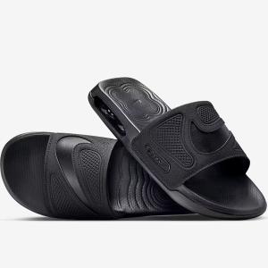ナイキ (NIKE) スライド コンフォートサンダル シャワーサンダル ナイキ エア マックス シロ (25su) ブラック×ブラック 25-28cm DC1460-007