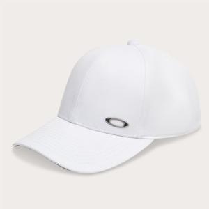 オークリー (Oakley) トレーニング キャップ 帽子 Essential Metal Cap 24.0 (24ss) ホワイト 吸汗速乾 抗菌防臭 FOS901755-100｜スポーツプラザヒビノ ヤフー店