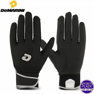 【特別価格】【ネコポスOK】ディマリニ(DeMARINI) 野球 冬用バッティンググローブ 両手用 手袋 ブラック×シルバー WTABG0902【継続】【ss2506】【BBsale】｜aozoraya-sp